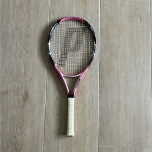 Prince TT Pink Maria Sharapova Tennis Racket Racquet 105 Pink 9.7 Oz Grip 27in